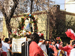 Festival of the Virgin parade