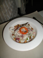 Zadvarie - ceviche mixto