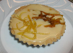 Dulce de Leche and Citrus tarts