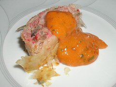 Crab Strudel