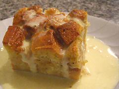 Bread Pudding with Whiskey Sauce