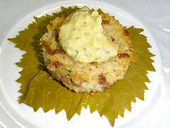 Bandeja paisa risotto cake