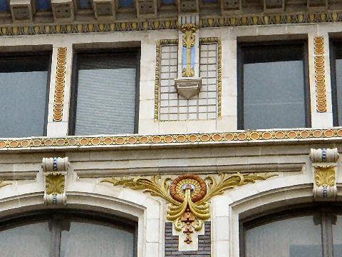 Railway building detail