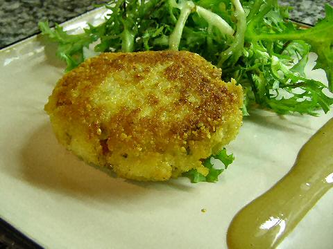 Trout and Millet Cakes
