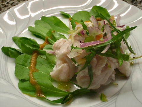 Coconut Ceviche of Grouper