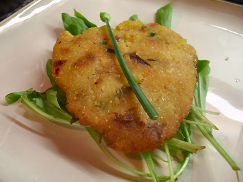 Shrimp and Sweet Potato Fritter