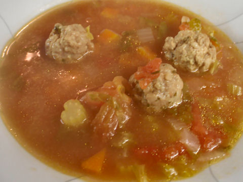 Sicilian sausage soup