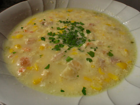 Corn and Crab Chowder