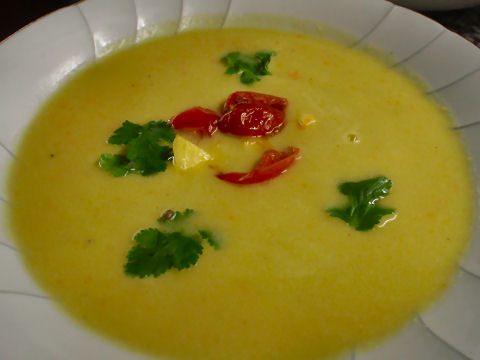 Sopa de aguacate