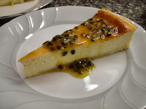 Cheesecake de Maracuya