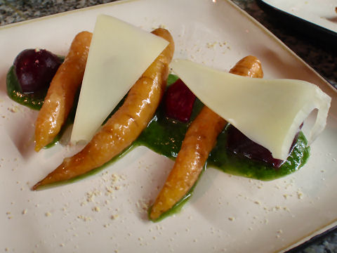 Baby Carrot and Beet Salad