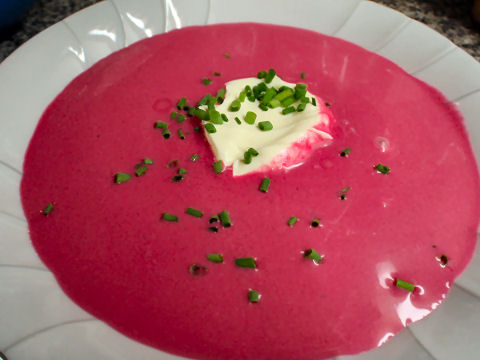 Cream of Beet Soup