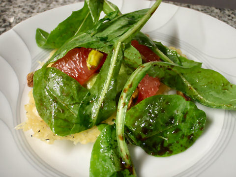 Pomegranate Molasses salad