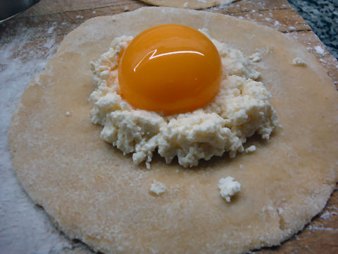 Ricotta Egg Yolk Ravioli