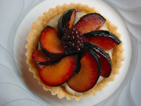 Purple Plum Tartlet