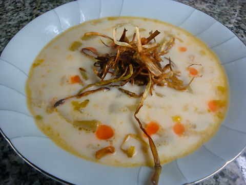 Crab and Sweet Potato Chowder