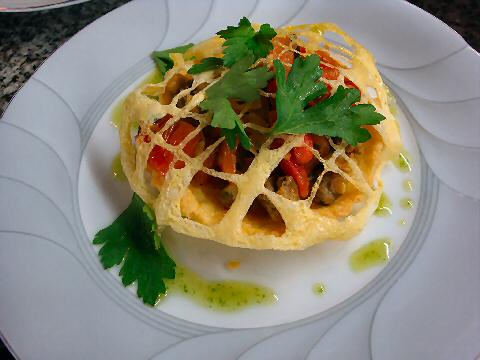 Cockle tartlet