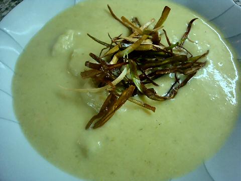 Fennel Soup with Dumplings