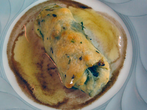 Mushroom Strudel