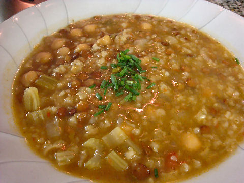 Chickpea Lentil Soup