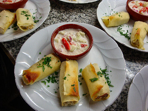 Chettinad Pepper Chicken Manicotti