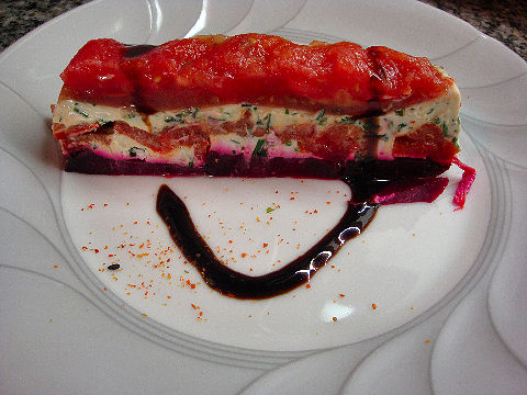 A Study in Scarlet - Red Vegetable Terrine