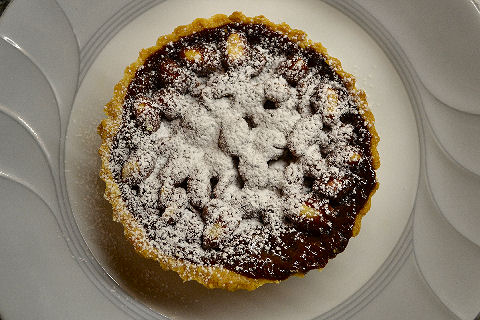 Peanut Molasses Tartlet