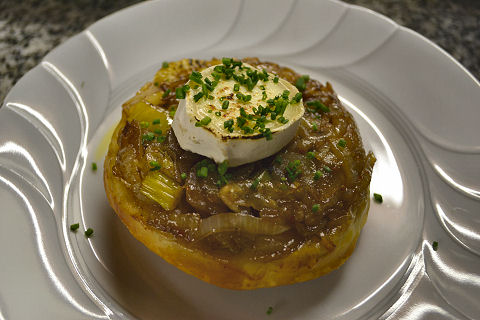 Seven Onion Tarte Tatin