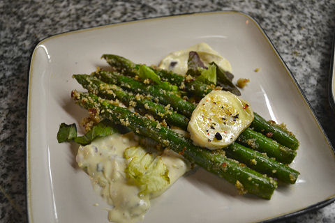 Warm Asparagus Salad