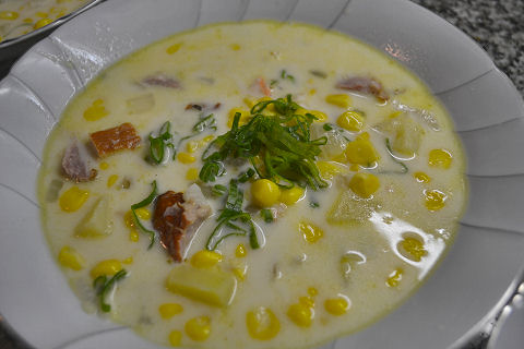 Corn and Crab Chowder