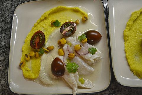 Lenguado tiradito