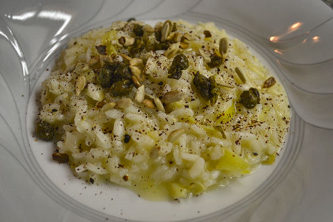 Artichoke risotto