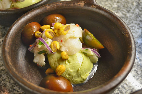 Ceviche de lenguado