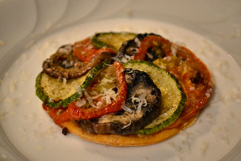 Ratatouille galette