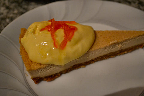 Coffee Cheesecake, Limoncello Mousse