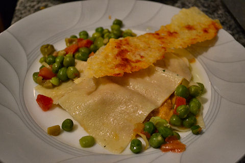 Aji de Gallina lasagna