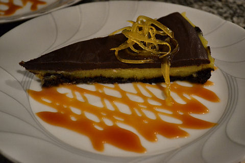 Dark Chocolate Lemon Tart