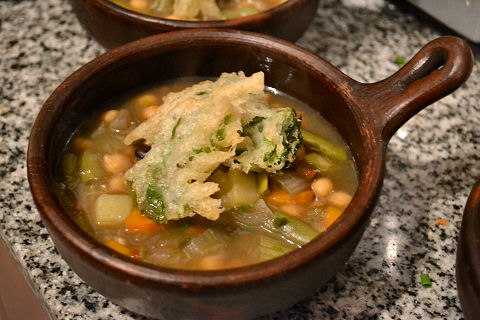 Five bean soup