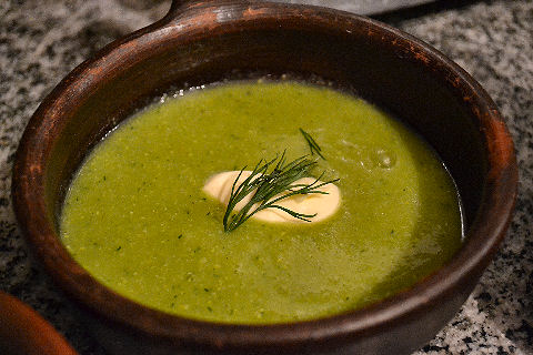 Chilled Green Bean Soup