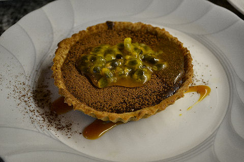 Chocolate Lemon Ganache Tartlet