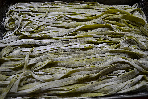 Cilantro Green Peppercorn Tagliatelle