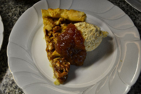 Apple Walnut Tart