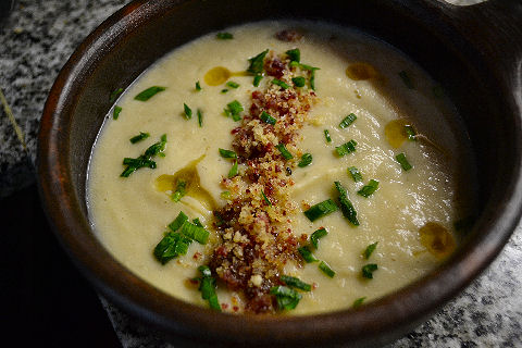 Roasted Cauliflower Soup