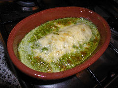 Hake gratin