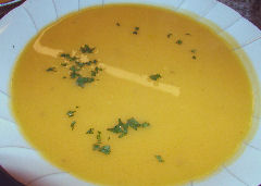 "Pumpkin soup"