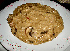 702 de Gallo - mushroom risotto