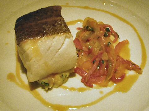 81 - cod with piperade and olive oil potatoes