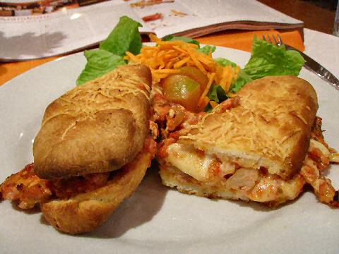 Amaranta - chicken parmesan sandwich