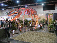Dinosaur at Expo Patagonia