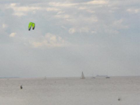 Parasailing at Peru Beach